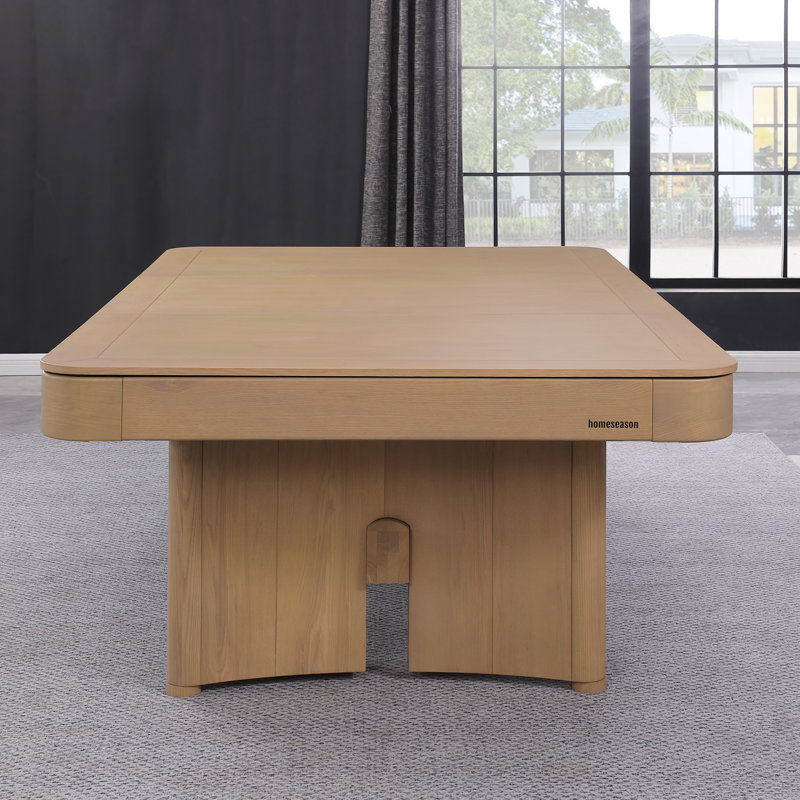 Table de billard en ardoise avec plateau de salle à manger Axis, 8 pi: H 31,69 po x l 103,03 po x P 59,02 po, Yes