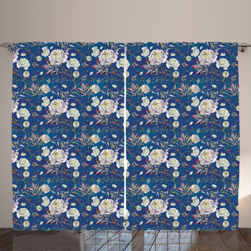 Semi Sheer Curtain Pair