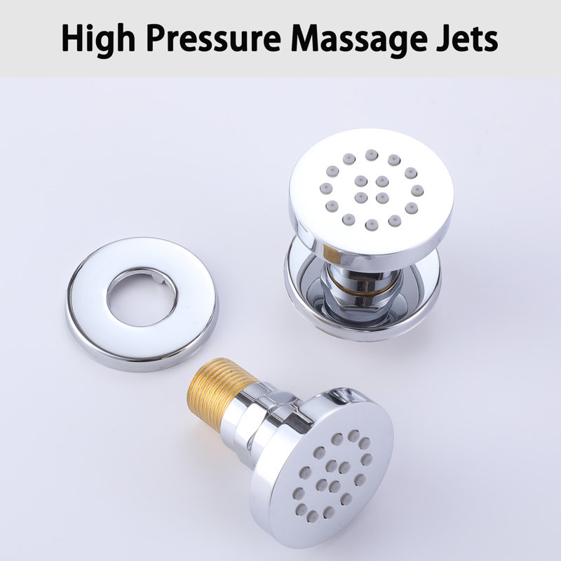 Thermostatic All-In-One Kit with Rough in-Valve