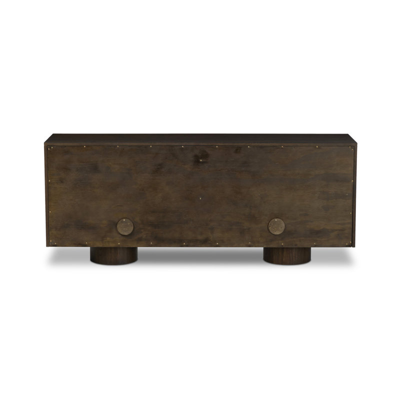76 in. W Solid Wood Sideboard