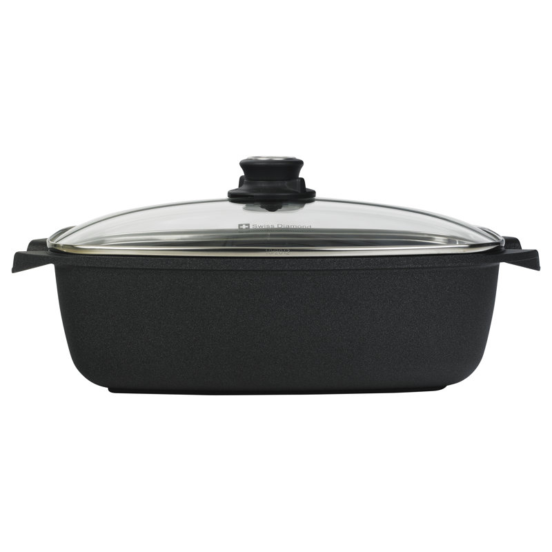 13" Non-Stick Aluminum Roaster with Lid