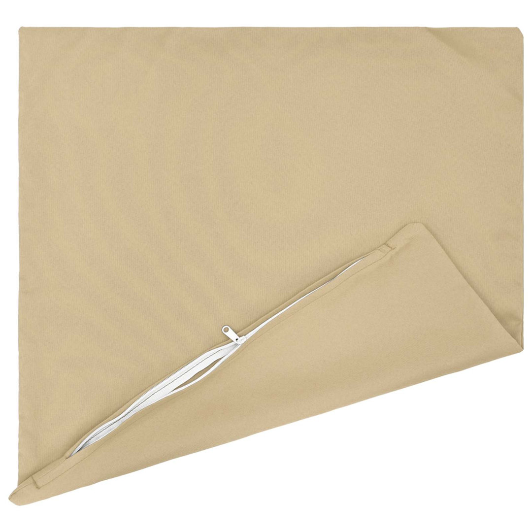 VIDAXL - Cushion Cover - HEERLEN - 40 x 40 cm - Cream - Image 2
