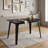 Rectangular Dining Table with Wood Legs-1061752920