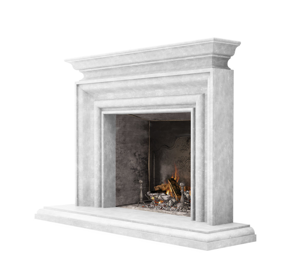 Napa Fireplace Surround Los Angeles Cast Stone 