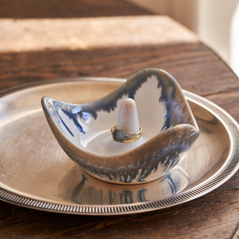 Pottery Ring Holder, Pool