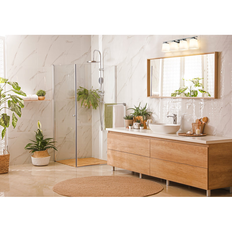 Rohrersville 4 - Light Dimmable Vanity Light, Chrome