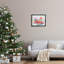 «Make It Merry Bold Christmas Stripes» par Lil 'Rue - cadre texturé sur toile-592425810-592425811