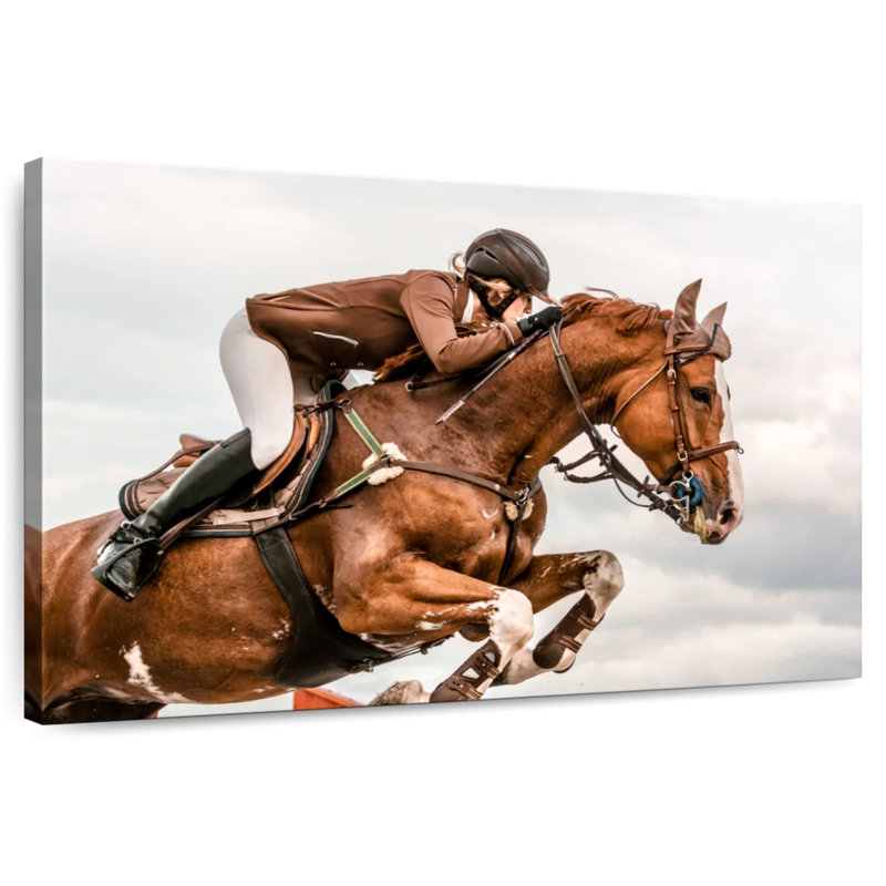 Sireci Equestrian Show Jumping, 8" H x 12" W