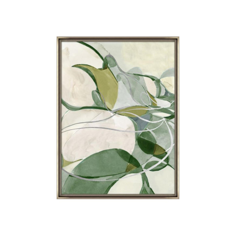 Into The Green I Print by Fern Cassidy, Glass Coat, 48" H x 36" W x 1.5" D