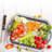 Cheer Collection Collapsible Cutting Board, Gray