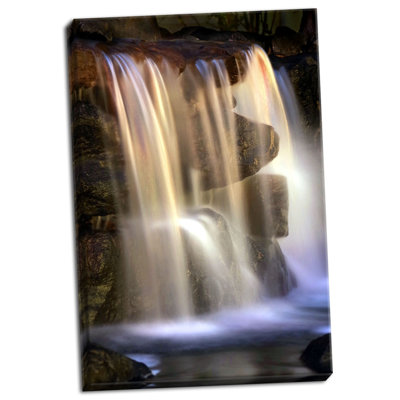" Sunset Waterfall II " by Douglas Taylor