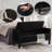 Velvet Upholstered Storage Bench-1118621098
