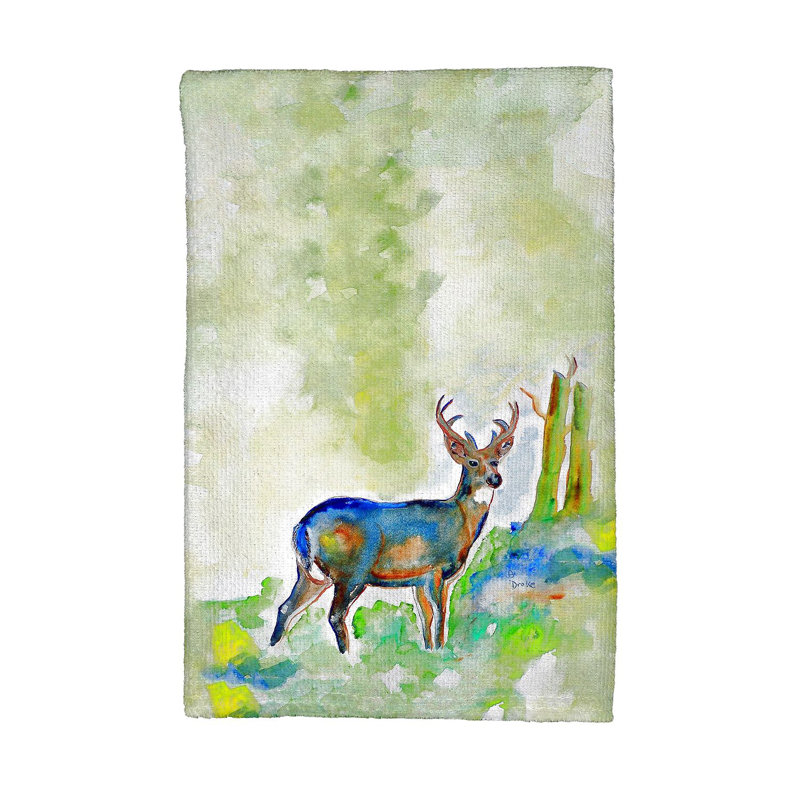 Serviette de thé cerf