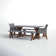 Fleur Rectangular 8 - Person 74" Long Dining Set with Cushions