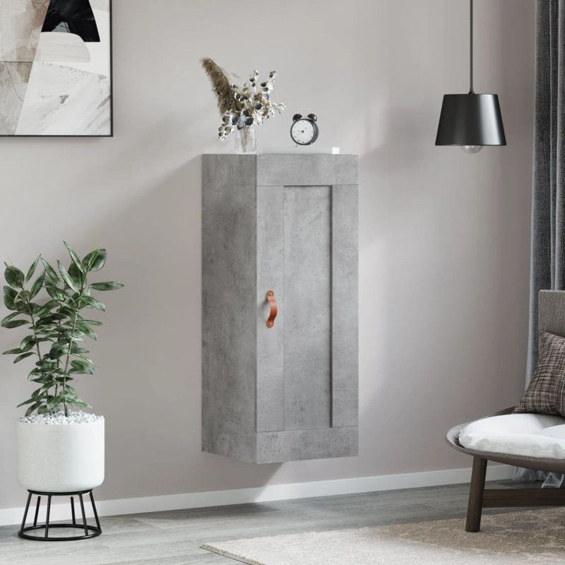 Meers Bathroom Cabinet, Concrete Grey