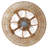20"Rattan Ceiling Fans with Lights, Low Profile Boho Ceiling Fan with Light and Remote for Living Room Bedroom Dining Room