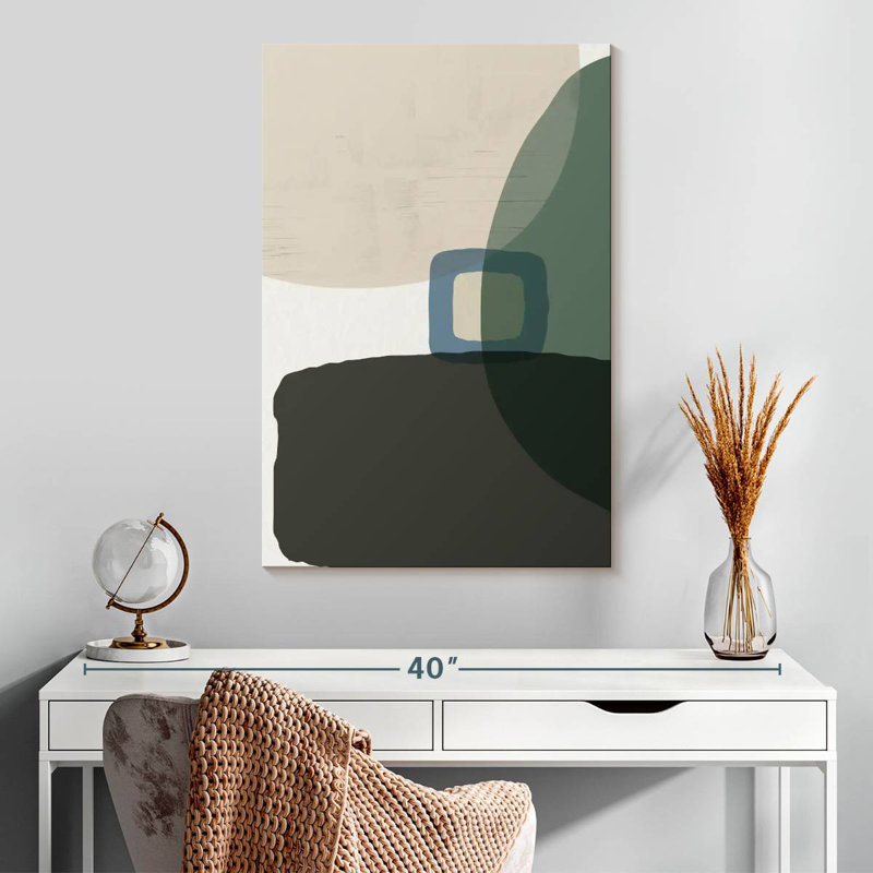 Avery Mid-Century abstrait I, H 30 po x l 20 po