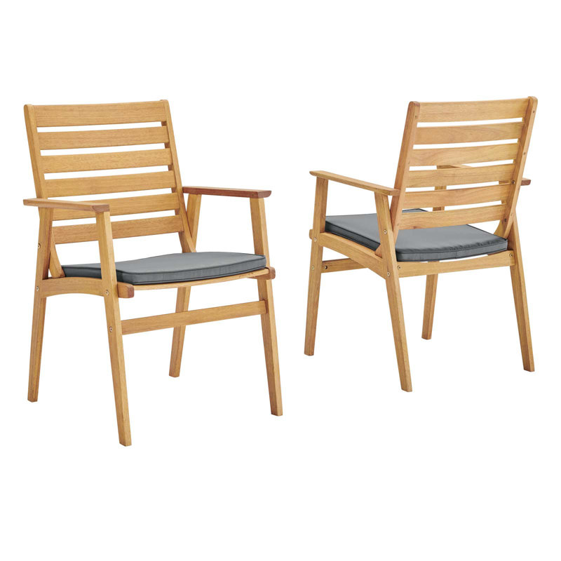 Chaise de patio avec coussin Syracuse