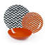 Crazy Line Piece Porcelain Dinnerware Set - Service for 6
