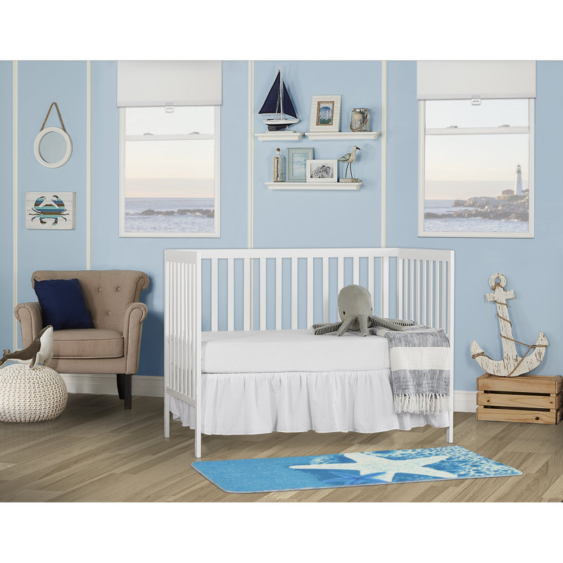 Lit de bébé convertible Synergy, Blanc