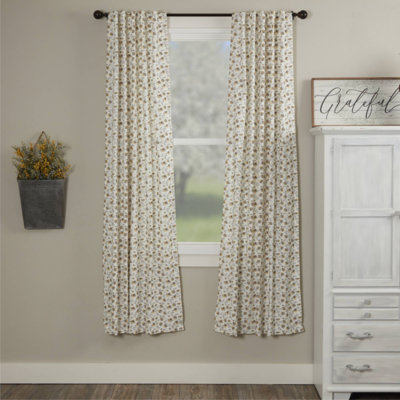 Paire de rideaux obscurcissant 100% coton Meggin