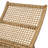 Elanora Outdoor Acacia Wood annd Wicker Woven Sun Lounger-1001741842
