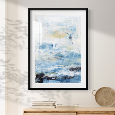 Waves on Sand II -Framed Print