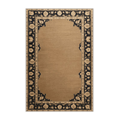 Machine Washable Persian Beige Area Rug