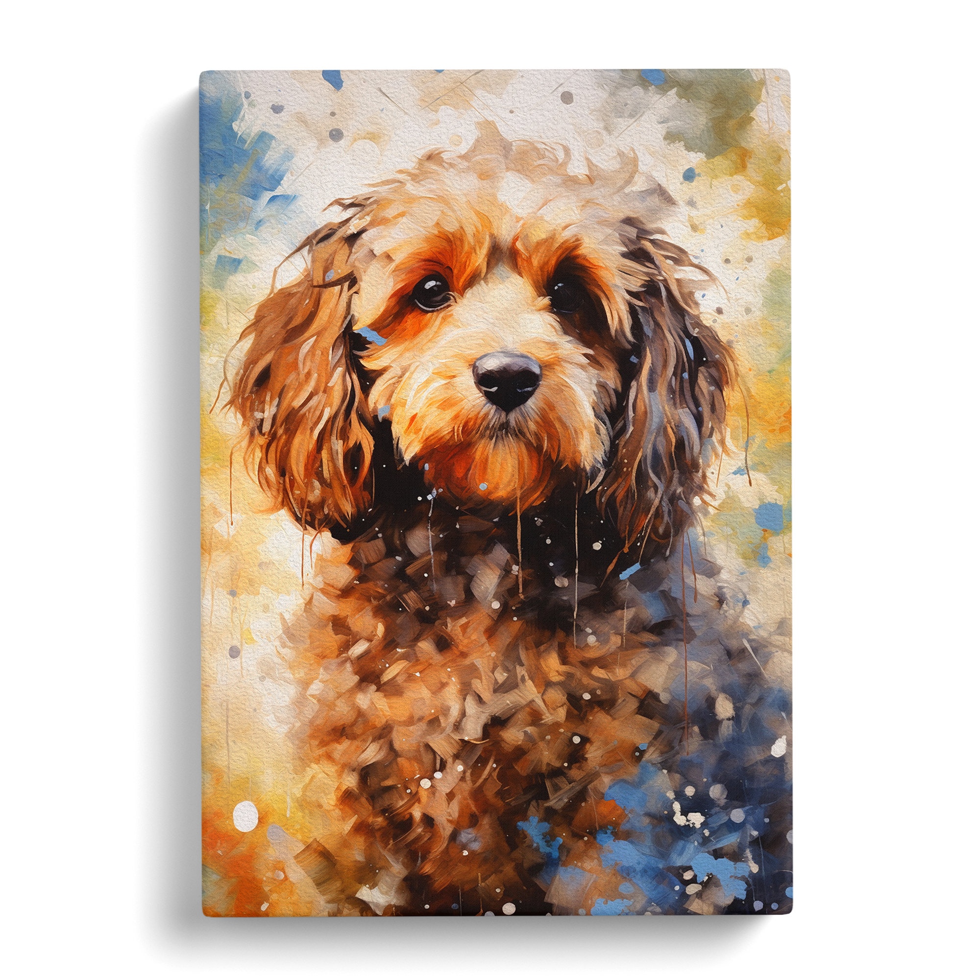Marlow Home Co. Cockapoo Impressionism No.2 - No Frame Art Prints ...