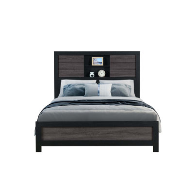 BOOKCASE QUEEN BED