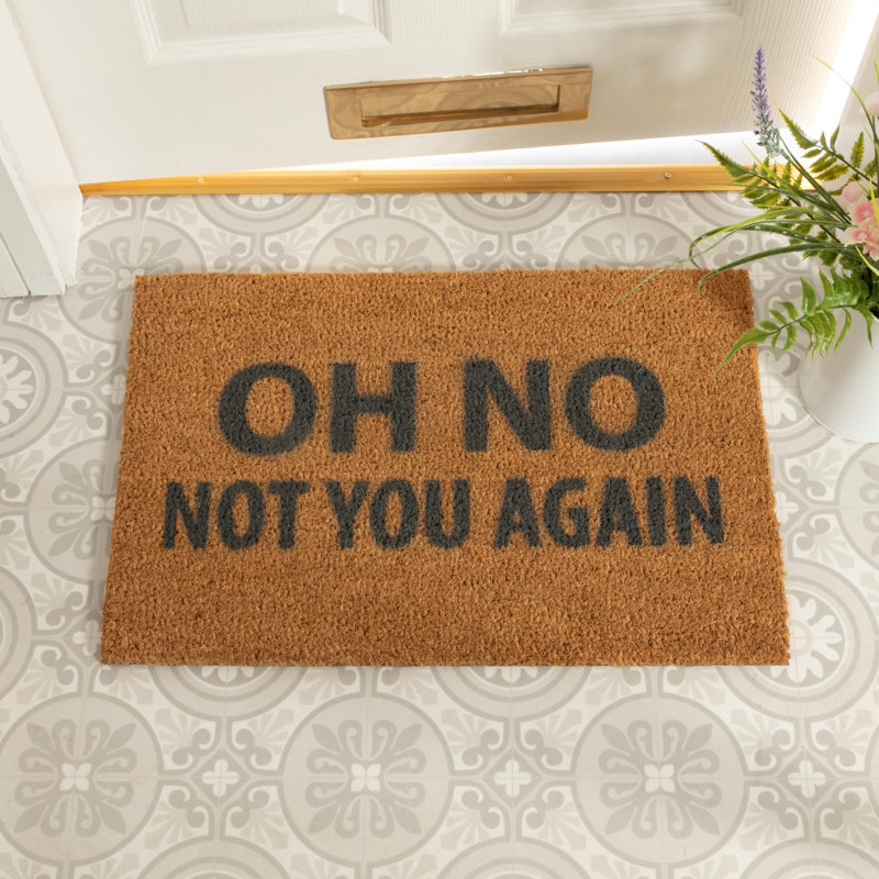 Eason Not You Again Doormat