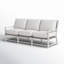 Avalynne 76'' Aluminum Outdoor Sofa with Sunbrella Cushions
