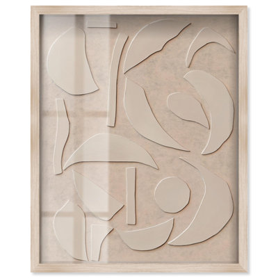 Glyphes géométriques I, impression bohème, art minimaliste bohème par Art Remedy