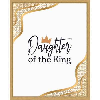 Daughter Of The King by Alva Jumath Framed Canvas Wall Art Print