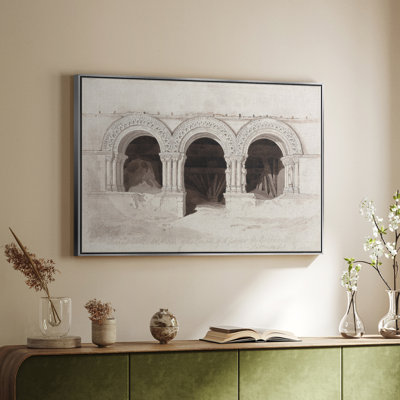 "Croquis rétro-XXV" sur toile