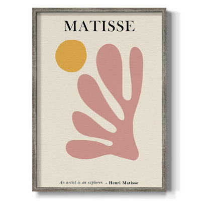 Matisse CDL XXX, reproduction d'art encadrée - bois massif