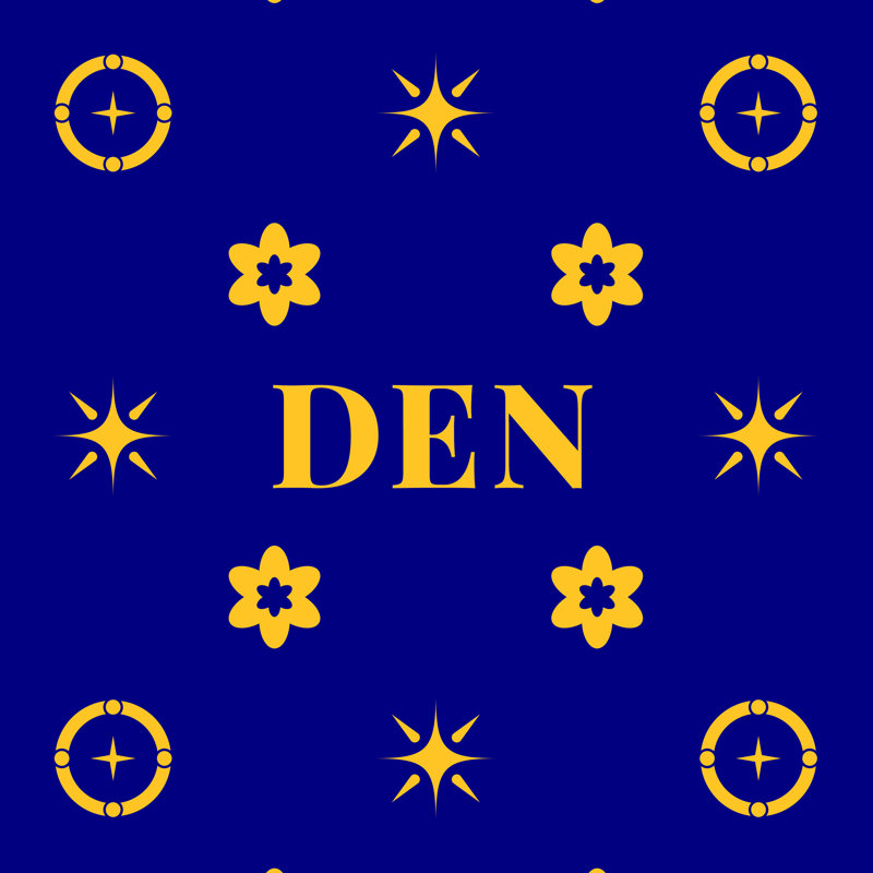Oreiller de corps en microfibre Denver Basketball 20 po x 54 po, Or / bleu marine