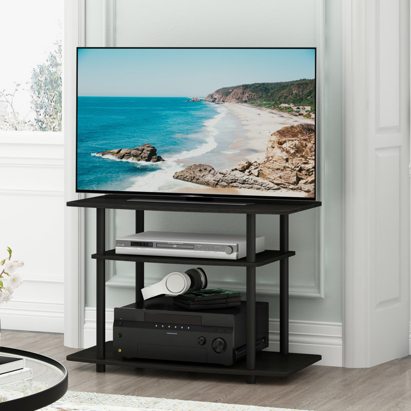 Chayna TV Stand for TVs up to 32", Espresso/Black