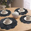 Ensemble de 2 napperons en perles de rocaille Meribelle-98271999