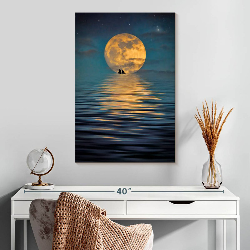 Oberle Gold Moon, 30" H x 20" W