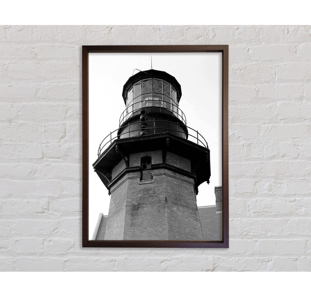 Ansel Adams Block Island Southeast Light - Einzelner Bilderrahmen Kunstdrucke auf Leinwand