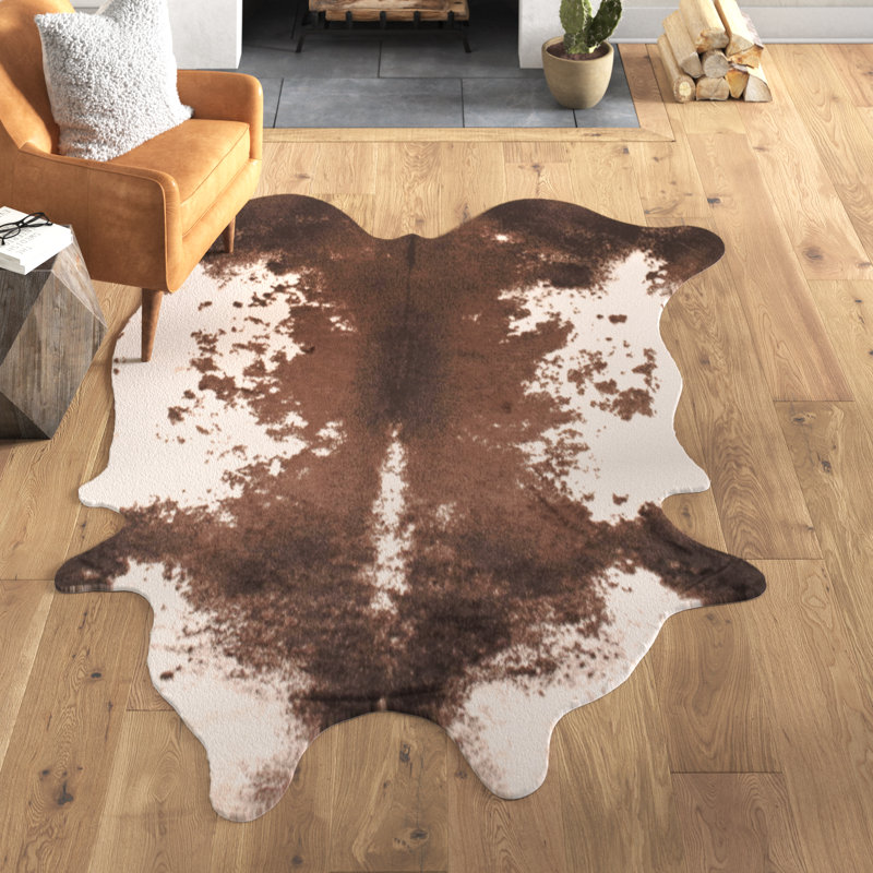 Tapis brun / ivoire Ingeline, Nouveauté 3 pi 10 po x 5 pi