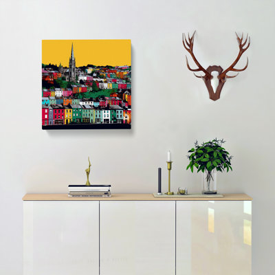 City Of Cork Pop No.1 - Wrapped Canvas