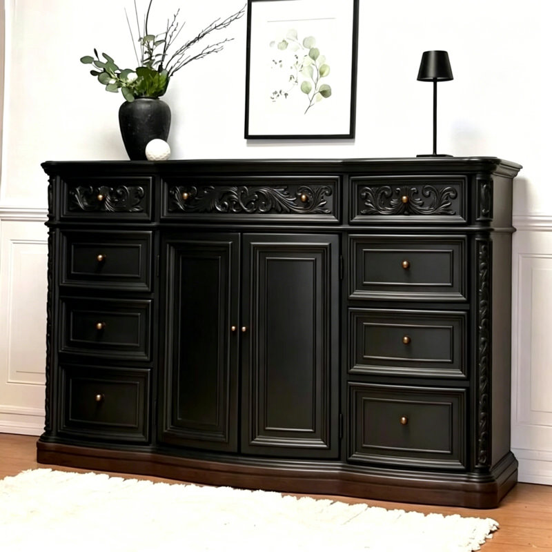 Home Black Sideboard
