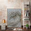 Art mural sur toile 3D texturé, 24 x 36 pouces, peinture à l'huile peinte à la main avec cadre en bois, décor océan abstrait moderne