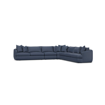 Jules Fabric 5 Pc Sectional