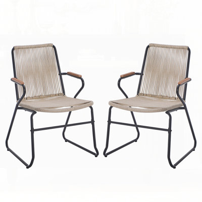 Ensemble de 2 chaises d'extérieur