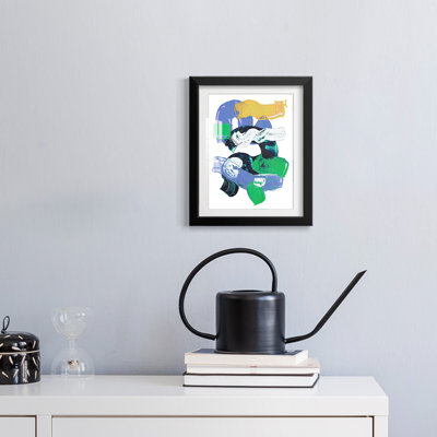 Abstract Pipes II -Framed Print