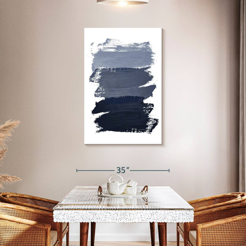 Avery Blue Paint, 45" H x 30" W