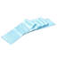 Satin de chaise arc-en-ciel paquet de 100 rubans de 7 x 108 pouces bleu clair pour décoration de fête de fête de naissance-134452015